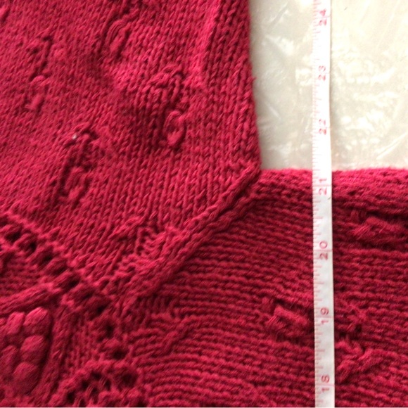 Vintage knitters by hand women’s button down cape isles knitted sweater size s - Picture 3 of 11